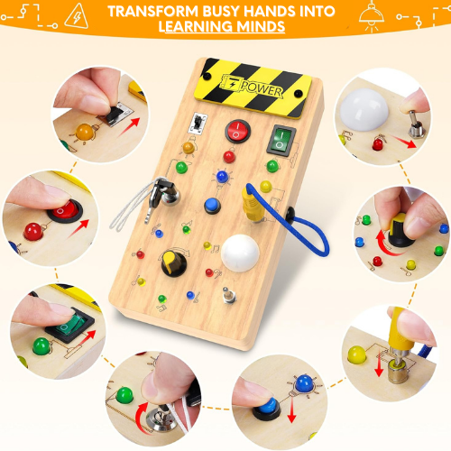 Soniee Montessori Busy Board